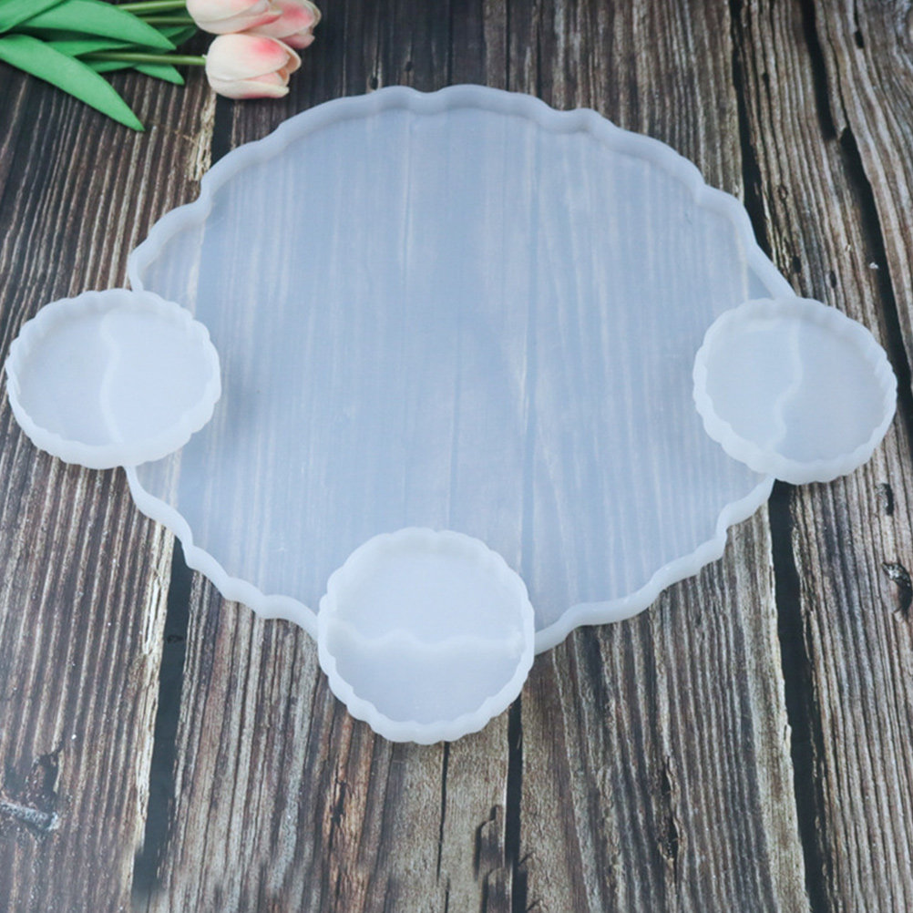 Serving Tray Mold - 2 Pezzi Stampo in Silicone Premium
