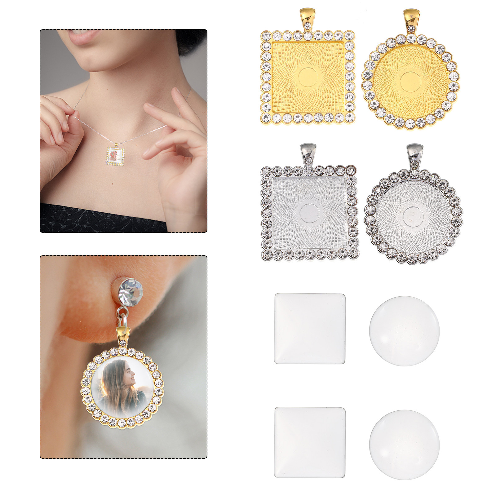 40 Pezzi di Vassoi in Lega per - Resin Crafts Diy recensione e prezzo
